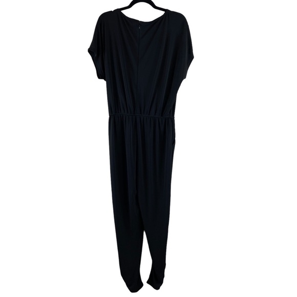 LAUREN RALPH LAUREN Drattea‎ Jumpsuit Black Keyhole Front SIZE S - Picture 7 of 12